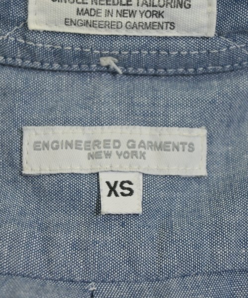 Engineered Garments（エンジニアドガーメンツ）カジュアルシャツ 青 サイズ:XS メンズ/2200681988095