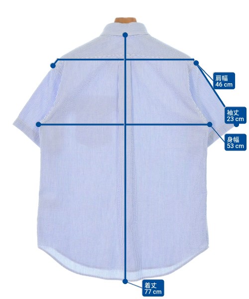 Engineered Garments（エンジニアドガーメンツ）カジュアルシャツ 青 サイズ:XS メンズ/2200681988118