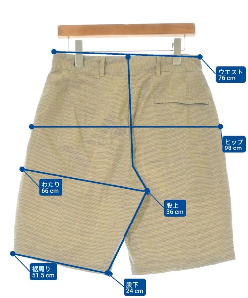 Engineered Garments（エンジニアドガーメンツ）ショートパンツ ベージュ サイズ:XS メンズ/2200686718031
