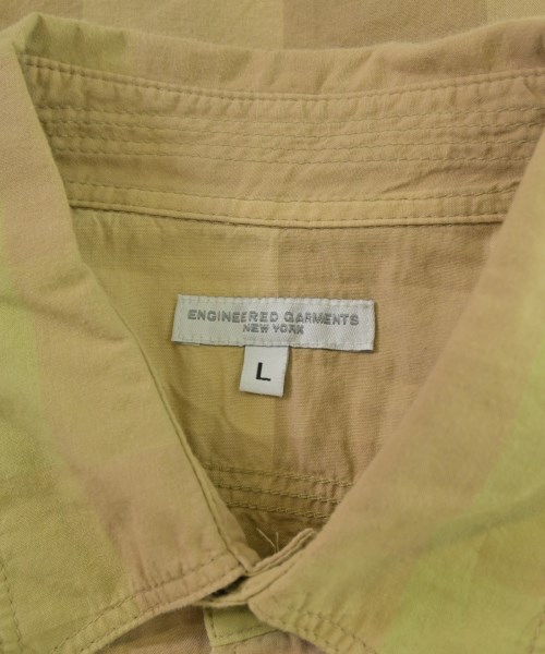 Engineered Garments（エンジニアドガーメンツ）カジュアルシャツ ベージュ サイズ:L メンズ/2200684326177