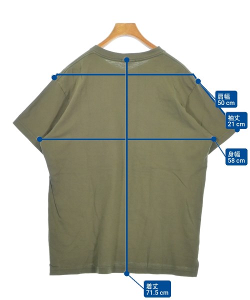 Engineered Garments（エンジニアドガーメンツ）Tシャツ・カットソー カーキ サイズ:L メンズ/2200684326351