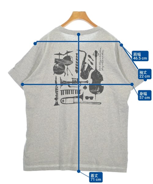 Engineered Garments（エンジニアドガーメンツ）Tシャツ・カットソー グレー サイズ:L メンズ/2200684326368