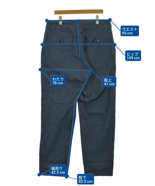 Engineered Garments（エンジニアドガーメンツ）デニムパンツ 紺 サイズ:L メンズ/2200684326467