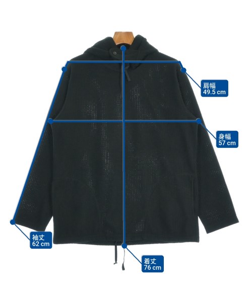 Engineered Garments（エンジニアドガーメンツ）パーカー 黒 サイズ:S メンズ/2200683130119