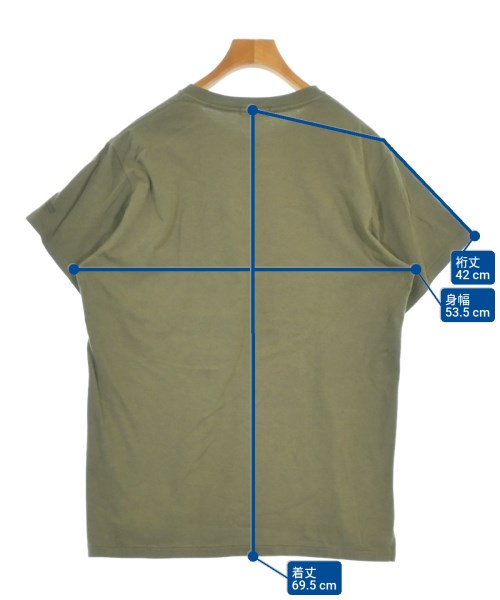 Engineered Garments（エンジニアドガーメンツ）Tシャツ・カットソー カーキ サイズ:M メンズ/2200683617078