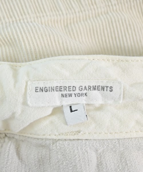 Engineered Garments（エンジニアドガーメンツ）ショートパンツ 白 サイズ:L メンズ/2200688967109