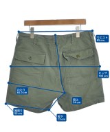 Engineered Garments（エンジニアドガーメンツ）ショートパンツ カーキ サイズ:M メンズ/2200688967116