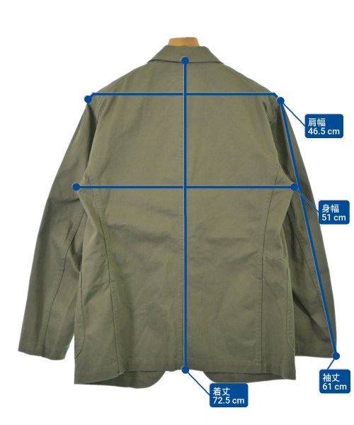 Engineered Garments（エンジニアドガーメンツ）カジュアルジャケット カーキ サイズ:S メンズ/2200684522043
