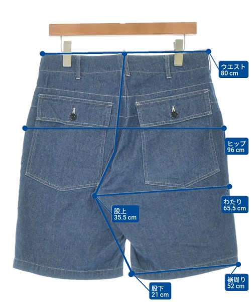 Engineered Garments（エンジニアドガーメンツ）ショートパンツ 青 サイズ:XS メンズ/2200689657092