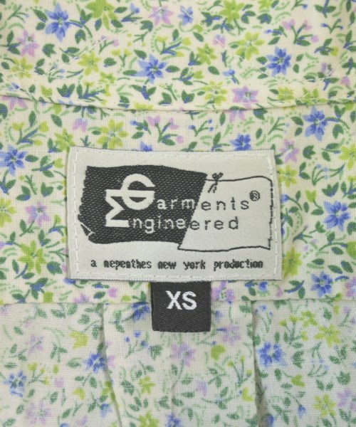 Engineered Garments（エンジニアドガーメンツ）カジュアルシャツ 緑 サイズ:XS メンズ/2200690452020