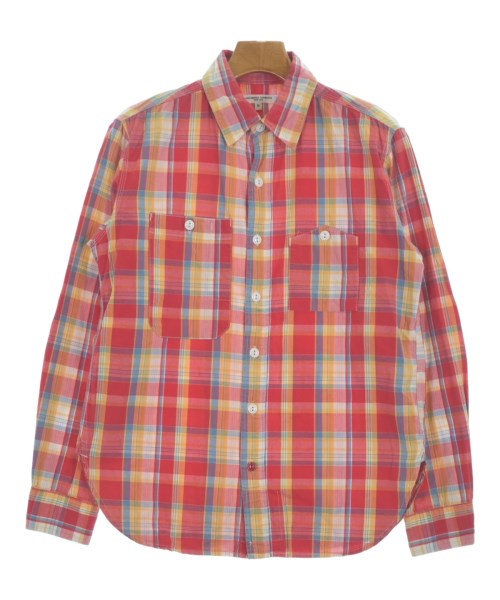 Engineered Garments（エンジニアドガーメンツ）カジュアルシャツ 赤 サイズ:S メンズ/2200690452037