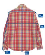 Engineered Garments（エンジニアドガーメンツ）カジュアルシャツ 赤 サイズ:S メンズ/2200690452037
