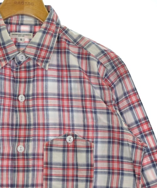 Engineered Garments（エンジニアドガーメンツ）カジュアルシャツ 赤 サイズ:S メンズ/2200684382234