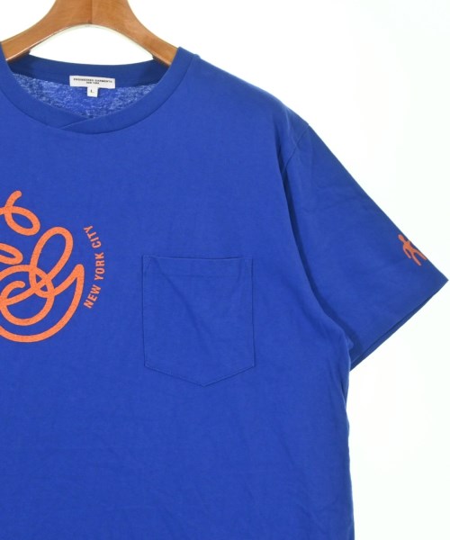 Engineered Garments（エンジニアドガーメンツ）Tシャツ・カットソー 青 サイズ:L メンズ/2200688792107