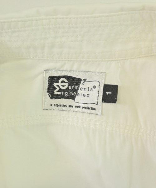 Engineered Garments（エンジニアドガーメンツ）カジュアルシャツ 白 サイズ:1(S位) メンズ/2200691977010