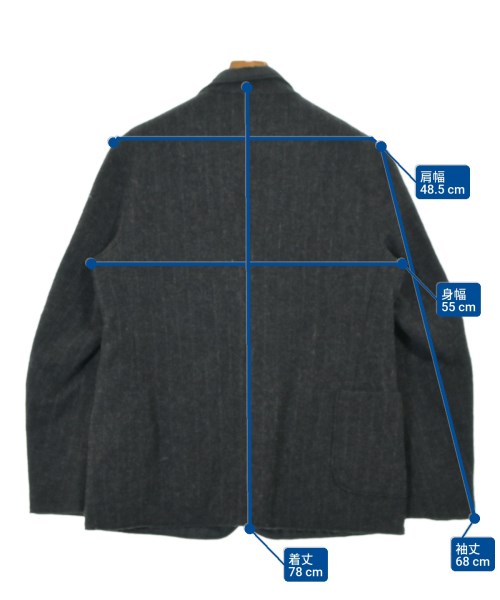 Engineered Garments（エンジニアドガーメンツ）カジュアルジャケット グレー サイズ:L メンズ/2200684850016