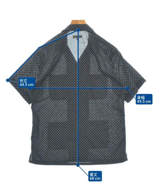 Engineered Garments（エンジニアドガーメンツ）カジュアルシャツ 黒 サイズ:XS メンズ/2200692552032