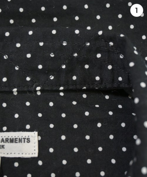 Engineered Garments（エンジニアドガーメンツ）カジュアルシャツ 黒 サイズ:XS メンズ/2200692552032