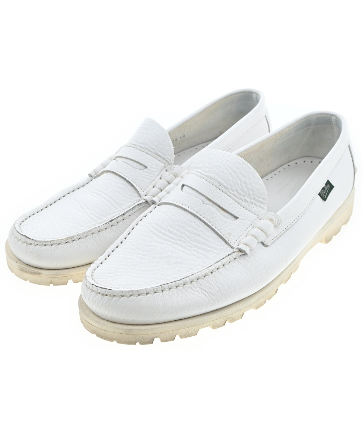 Paraboot（パラブーツ）ビジネス・ドレスシューズ 白 サイズ:UK8 1/2