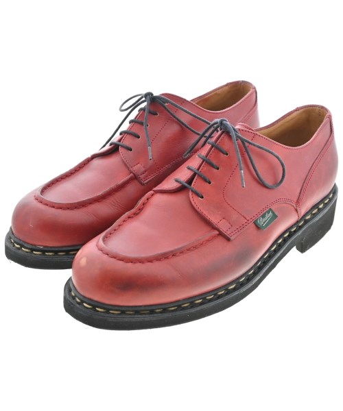 Paraboot(パラブーツ)ビジネス・ドレスシューズ 赤 サイズ:UK7(25.5cm位)/2200681591455