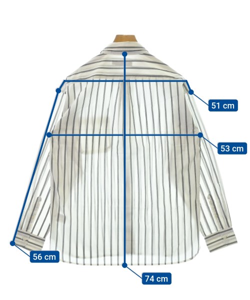 RAGEBLUE（レイジブルー）カジュアルシャツ 白 サイズ:S メンズ/2200473857059