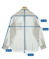 RAGEBLUE（レイジブルー）カジュアルシャツ 白 サイズ:S メンズ/2200473857059