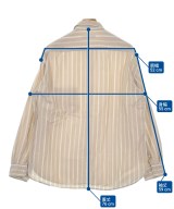 RAGEBLUE（レイジブルー）カジュアルシャツ ベージュ サイズ:L メンズ/2200617667056