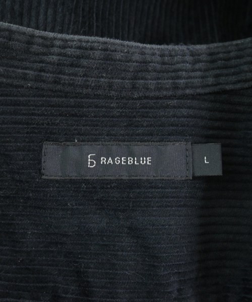 RAGEBLUE（レイジブルー）カジュアルシャツ 紺 サイズ:L メンズ/2200638371031
