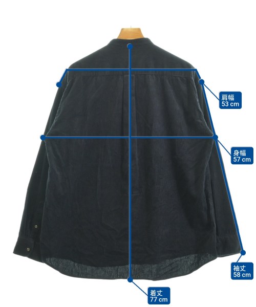 RAGEBLUE（レイジブルー）カジュアルシャツ 紺 サイズ:L メンズ/2200638371031