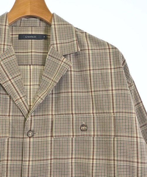 RAGEBLUE（レイジブルー）カジュアルシャツ ベージュ サイズ:M メンズ/2200627109041