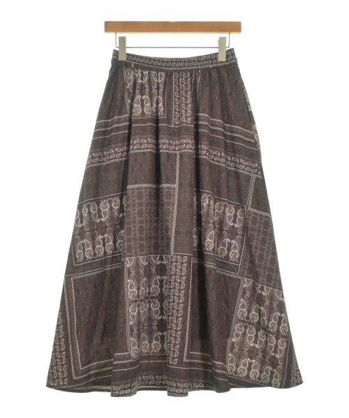 RAGEBLUE（レイジブルー）ロング・マキシ丈スカート 茶 サイズ:F レディース/2200643300019