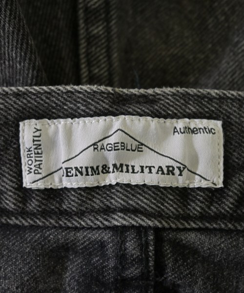RAGEBLUE（レイジブルー）デニムパンツ 黒 サイズ:L メンズ/2200622777030