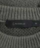 RAGEBLUE（レイジブルー）ニット・セーター グレー サイズ:M メンズ/2200610449062
