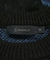 RAGEBLUE（レイジブルー）ニット・セーター 黒 サイズ:M メンズ/2200610449079