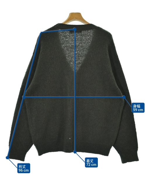 RAGEBLUE（レイジブルー）カーディガン グレー サイズ:M メンズ/2200669323016