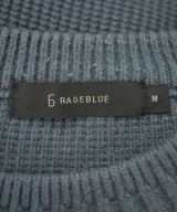 RAGEBLUE（レイジブルー）ニット・セーター 青 サイズ:M メンズ/2200669323047