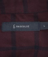 RAGEBLUE（レイジブルー）カジュアルシャツ 赤 サイズ:L メンズ/2200694438037