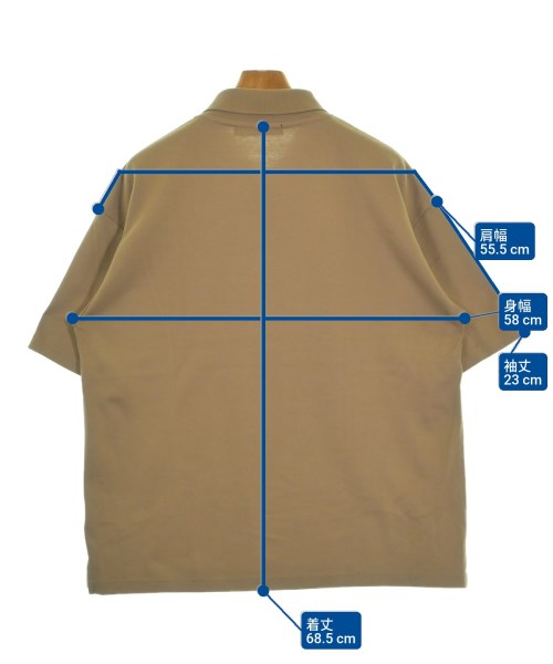 RAGEBLUE（レイジブルー）ポロシャツ 茶 サイズ:L メンズ/2200646224138