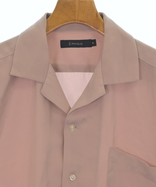 RAGEBLUE（レイジブルー）カジュアルシャツ ピンク サイズ:M メンズ/2200648546030