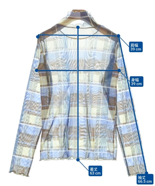 RAGEBLUE（レイジブルー）Tシャツ・カットソー 茶 サイズ:F レディース/2200647781043