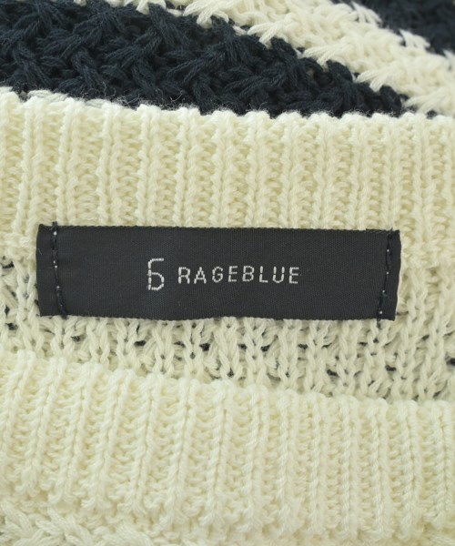 RAGEBLUE（レイジブルー）ニット・セーター 白 サイズ:M メンズ/2200657546090