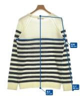 RAGEBLUE（レイジブルー）ニット・セーター 白 サイズ:M メンズ/2200657546090