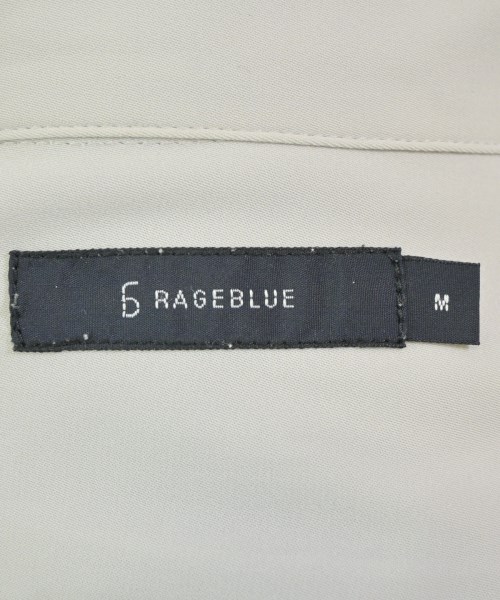 RAGEBLUE（レイジブルー）カジュアルシャツ 白 サイズ:M メンズ/2200663594078