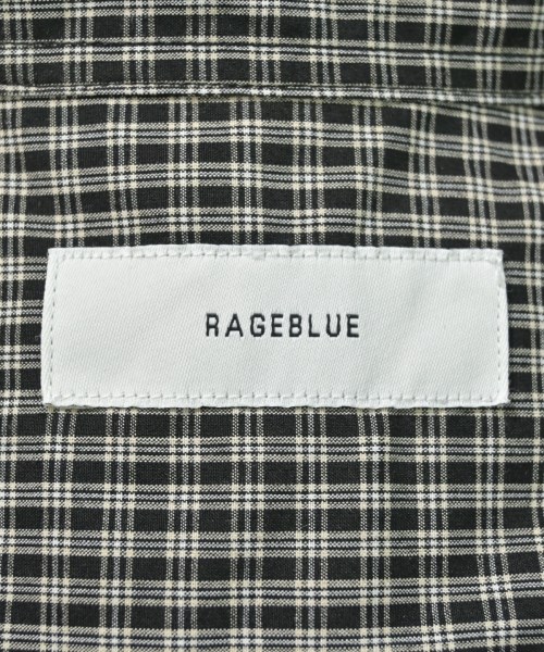 RAGEBLUE（レイジブルー）カジュアルシャツ 黒 サイズ:M メンズ/2200672218033