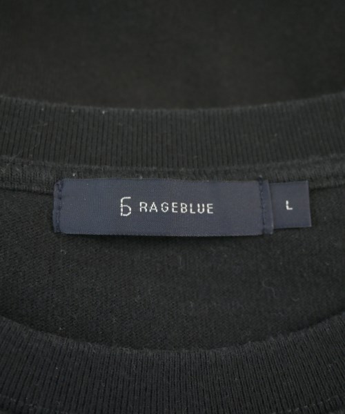 RAGEBLUE（レイジブルー）Tシャツ・カットソー 黒 サイズ:L メンズ/2200684449067
