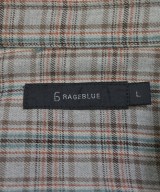 RAGEBLUE（レイジブルー）カジュアルシャツ グレー サイズ:L メンズ/2200679708131