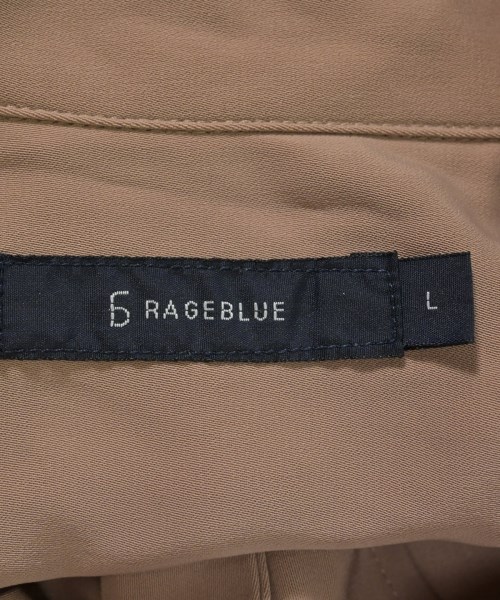 RAGEBLUE（レイジブルー）カジュアルシャツ ベージュ サイズ:L メンズ/2200679501077