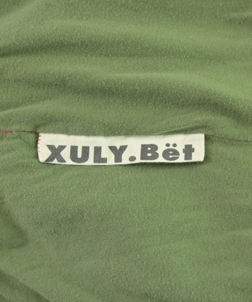 XULY Bet（ズリーベット）Tシャツ・カットソー 緑 サイズ:1(S位) メンズ/2200724150106