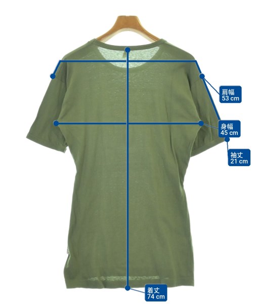 XULY Bet（ズリーベット）Tシャツ・カットソー 緑 サイズ:1(S位) メンズ/2200724150106