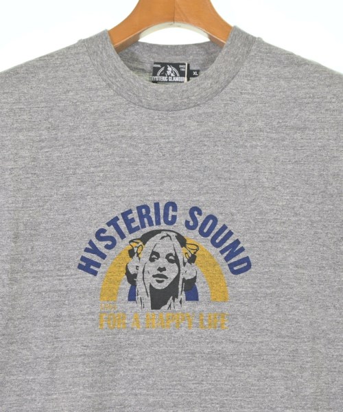 HYSTERIC GLAMOUR（ヒステリックグラマー）Tシャツ・カットソー グレー サイズ:XL メンズ/2200635131119